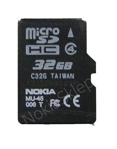 Karta pamięci microSD/HC Nokia MU-45 32GB