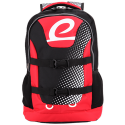 Plecak Bestlife MERX czarny, czerwony z przegrodą na laptopa do 15,6 cala