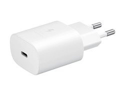 Samsung Szybka Ładowarka podróżna (25W) USB-C Biała Bez kabla (EP-TA800NWEGEU)