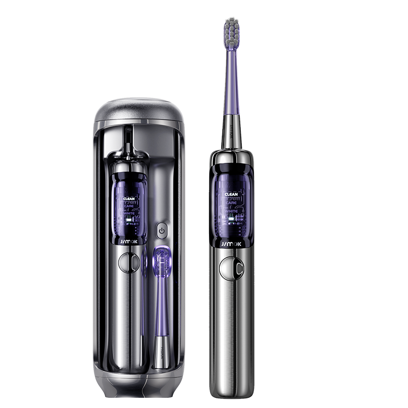 Jimok J6 Capsule Silver - Grey Szczoteczka Soniczna + 4 końcówki pol_pl_Jimok-J6-Capsule-Silver-Grey-Szczoteczka-Soniczna-4-koncowki-16947_1