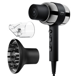 Suszarka do włosów Niceboy ION AirSonic PRO Czarna 2200W Koncentrator Dyfuzor