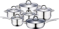 RENBERG Alexander 12 elementów Zestaw garnków