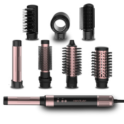 Cecotec Wielofunkcyjna lokówka CeramicCare AirGlam Black 8 in 1