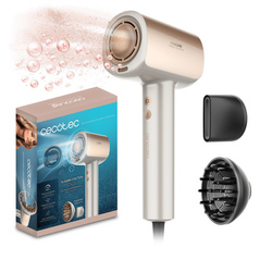 Cecotec Suszarka do włosów DryGlam Nano Plasma Champagne