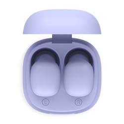 Niceboy Słuchawki Douszne HIVE Smarties Blue Lavender Niebieskie USB-C IPX4 BT