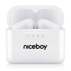 Niceboy Słuchawki BT NICEBOY Hive PODSIE White