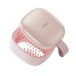 Laifen Air Brush Mini Szczotka z Lusterkiem Różowy Grzebień Mała Lekka 73 g