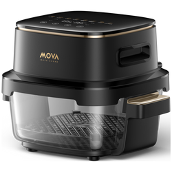 MOVA AF20 Pro Airfryer 8 w 1 Szklana 2 Pojemniki 4L + 2,5L 1700W + Pudełko