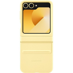 Etui Samsung Flap ECO-Leather Case Yellow do Galaxy Z Flip6 Żółty EF-VF741PYEGWW