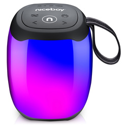 NICEBOY RAZE Neon - Bezprzewodowy Głośnik 15W Efekty LED i 12 Godzin Pracy