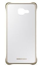 Samsung Etui Clear Cover Złote do Galaxy A5 (2016) EF-QA510CFEGWW