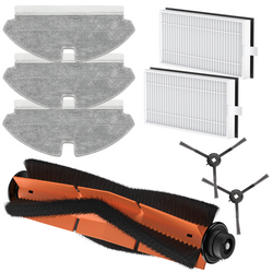 Zestaw Części do Mova M1 szczotka główna 2 szczotki boczne 2 filtry 3 mopy