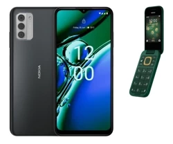 Zestaw Nokia G42 5G Dual SIM Szary 6/128GB + Nokia 2660 Flip 4G Zielona