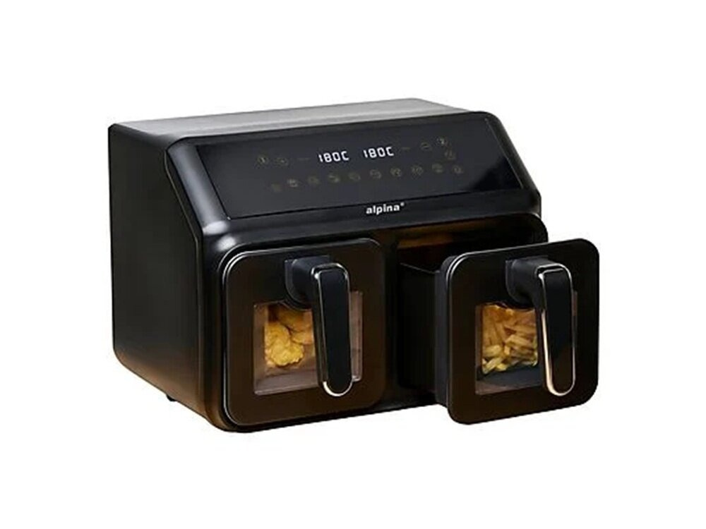 Air Fryer Frytkownica beztłuszczowa Alpina A8 2200W 8L dwukomorowa pol_pl_Air-Fryer-Frytkownica-beztluszczowa-Alpina-A8-2200W-8L-dwukomorowa-16923_4