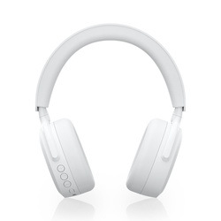Niceboy Słuchawki Nauszne  Sora Arctic White Białe AUX AAC IPX4 BT 5.3 USBC