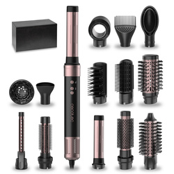 Cecotec CeramicCare 14in1 AirGlam Black Wielofunkcyjna lokówka do włosów Czarny /OUTLET
