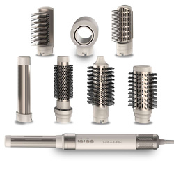 Cecotec Suszarko-lokówka CeramicCare AirGlam 8in1 Champagne