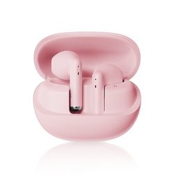 Niceboy Słuchawki Douszne Beans 4 Sakura Pink Różowe USB-C IPX4 kodek AAC