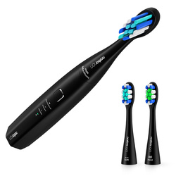 Niceboy ION Sonic-Lite Szczoteczka Soniczna 60000 drgań 3 końcówki IPX7 Czarna