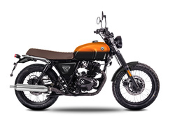 Motocykl Brixton cromwell 125 ABS kolor: Pomarańczowy -Czarny, Rok produkcji 2025
