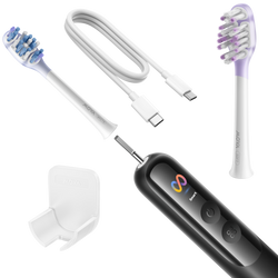 MOVA Soniczna Szczoteczka do Zebów Fresh 20 VisionAI Czujnik Nacisku Czarna