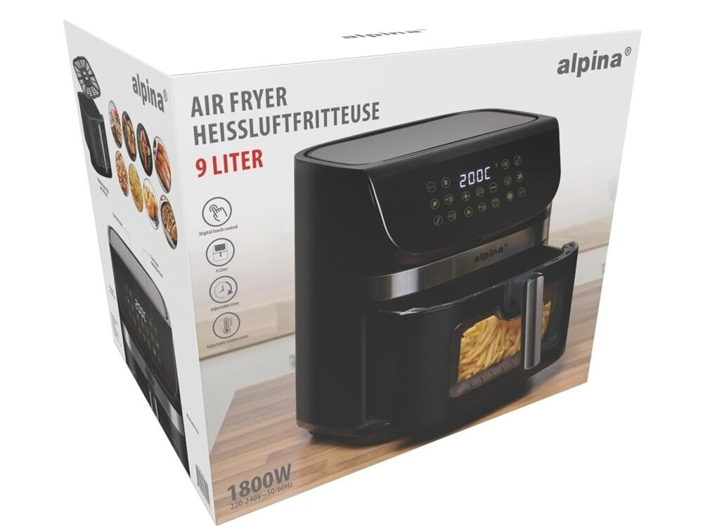 Air Fryer Frytkownica beztłuszczowa Alpina A9 1800W 9L pol_pl_Air-Fryer-Frytkownica-beztluszczowa-Alpina-A9-1800W-9L-16924_3