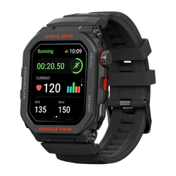 Zeblaze Smartwatch Ares GPS Lava Black wsparcie asystenta głosowego dla Alexa