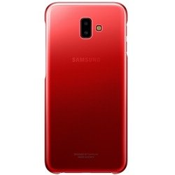 Etui Samsung Gradation Cover Czerwone do Galaxy J6+ (2018) EF-AJ610CREGWW